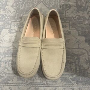 Rothy’s the Driver Loafer - Cream/tan, women’s size 10 (fits like 9.5)